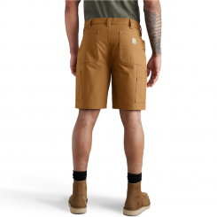 Carhartt - Rugged Flex Relaxed Fit Duck Double Front Utility Work Short Carhartt Brown