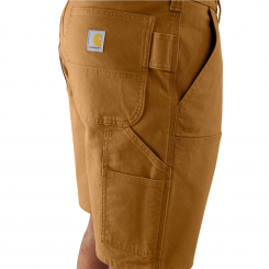 Carhartt - Rugged Flex Relaxed Fit Duck Double Front Utility Work Short Carhartt Brown