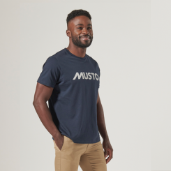Musto - M Musto Logo SS Tee Navy