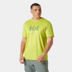 Helly Hansen - HH Tech Graphic T Shirt 2.0 Cyber Lime