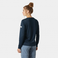 Helly Hansen - W Tech Crew LS 2.0 Navy
