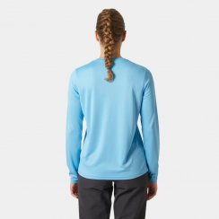 Helly Hansen - W Tech Crew LS 2.0 Aqua
