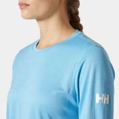 Helly Hansen - W Tech Crew LS 2.0 Aqua
