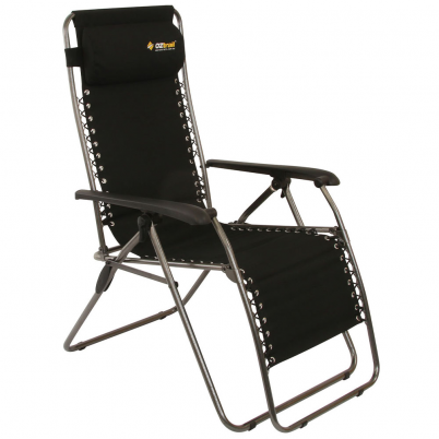 Oztrail - Sun Lounge Daybreak Black