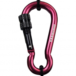Munkees - Pear Shape Carabiner With Screw Lock 7x7...