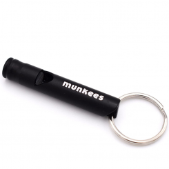 Munkees - Aluminum Whistle Black