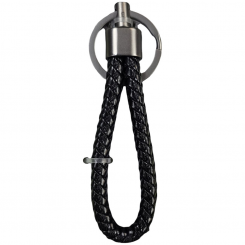 Munkees - Cord Keychain Black
