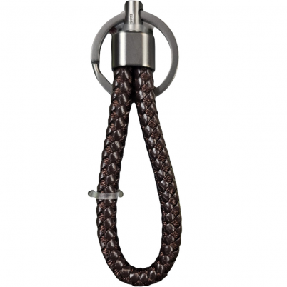 Munkees - Cord Keychain Dark Brown