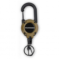 Munkees - Retractable Carabiner Reel Olive