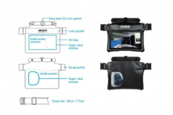 Aqurun - Waterproof Sling Bag Black