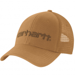 Carhartt - Canvas Mesh Back Logo Graphic Cap Brown