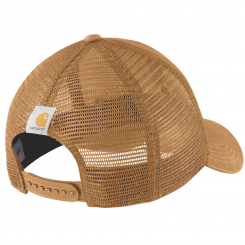 Carhartt - Canvas Mesh Back Logo Graphic Cap Brown