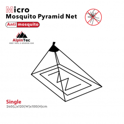 Alpintec - Micro Single Mosquito Pyramid Net