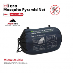 Alpintec - Micro Double Mosquito Pyramid Net