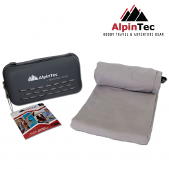 AlpinTec - Πετσέτα Dryfast 30x50cm Grey