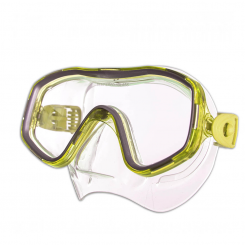 Salvas - Smile Silicone Mask Yellow/Silver