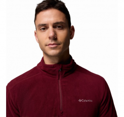 Columbia - Klamath Range II Half Zip Rich Wine