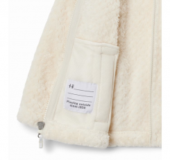 Columbia - Παιδική Ζακέτα Fire Side Sherpa Full Zip Fleece Chalk