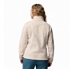 Columbia - W Benton Springs Printed Full Zip Dark Stone Flowfalls