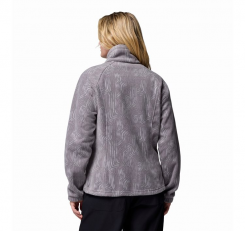 Columbia - W Benton Springs Printed Full Zip Shale Purple Flowfalls