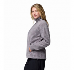 Columbia - W Benton Springs Printed Full Zip Shale Purple Flowfalls