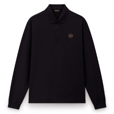 Napapijri - E-Badge LS Black Beauty