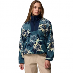Columbia - W Sequoia Grove Printed Half Zip Everbl...