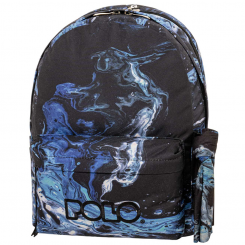 Polo - Σακίδιο Backpack Original Double Scarf Shapes Blue/White/Light Blue Shapes