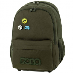 Polo - Σακίδιο Pins Dark Green