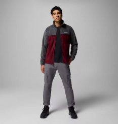 Columbia - Steens Mountain Full Zip 2.0 Shark/Rich Wine