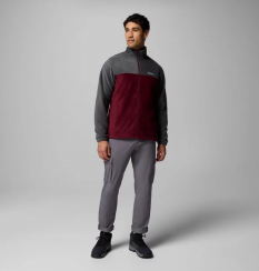 Columbia - Steens Mountain Full Zip 2.0 Shark/Rich Wine