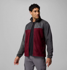 Columbia - Steens Mountain Full Zip 2.0 Shark/Rich Wine