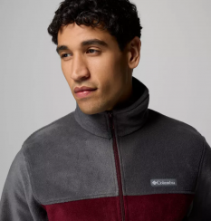 Columbia - Steens Mountain Full Zip 2.0 Shark/Rich Wine