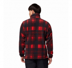 Columbia - Ανδρική Ζακέτα Steens Mountain Printed Jacket Sail Red Omblur