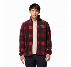 Columbia - Ανδρική Ζακέτα Steens Mountain Printed Jacket Sail Red Omblur