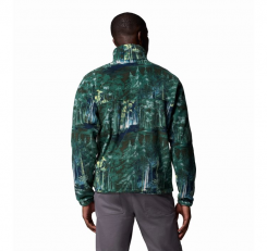 Columbia - Ανδρική Ζακέτα Steens Mountain Printed Jacket Rain Forest Deschutestrees