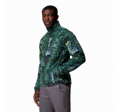 Columbia - Ανδρική Ζακέτα Steens Mountain Printed Jacket Rain Forest Deschutestrees