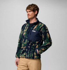Columbia - Winter Pass Reversible Fleece Collegiate Navy/Tracks
