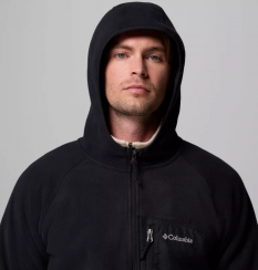 Columbia - Fast Trek Overlay Hooded Full Zip Black