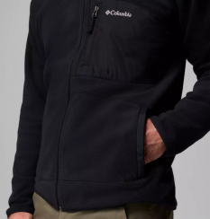 Columbia - Fast Trek Overlay Hooded Full Zip Black