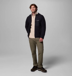 Columbia - Fast Trek Overlay Hooded Full Zip Black