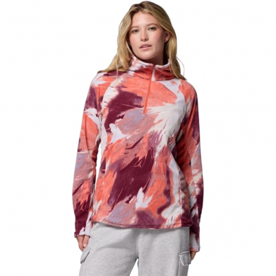 Columbia - Glacial™ IV Print 1/2 Zip Zing Snowflig...