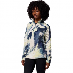 Columbia - Glacial™ IV Print 1/2 Zip Everblue Snow...