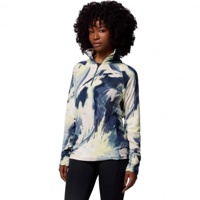 Columbia - Glacial™ IV Print 1/2 Zip Everblue Snow...