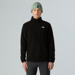 The North Face - M Glacier Fleece 1/4 Zip Jacket Tnf Black