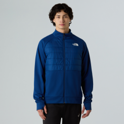 The North Face - M Reaxion 2.0 Fleece Hybrid Full Zip Jacket Estate Blue Dark Heather