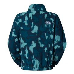 The North Face - W Mountain Athletics Fleece 1/4 Zip Print Deep Cypress Painted
