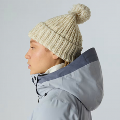 The North Face - Σκούφος Cozy Chunky Cabin Beanie Gardenia White/Gravel
