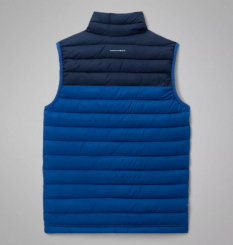 Columbia - Youth Powder Lite Vest Mountain Blue/Collegiate Navy
