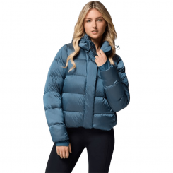 Columbia - W Amaze Puff Hooded Jacket Everblue High Shine